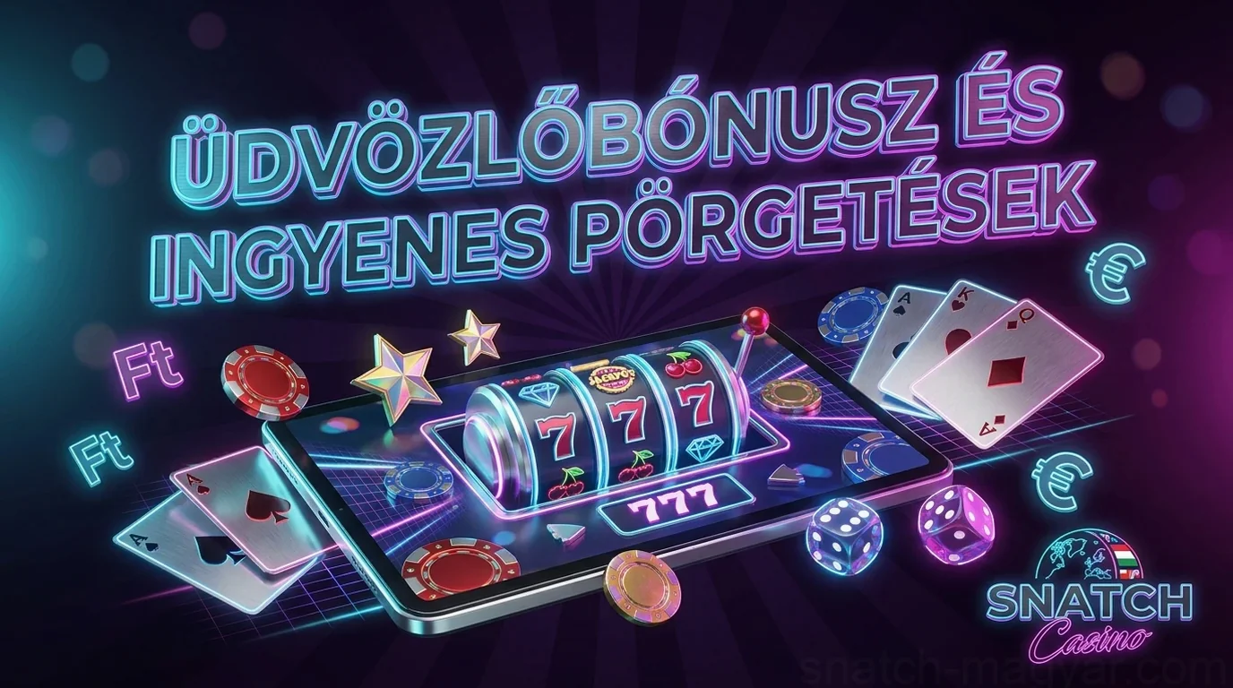 Üdvözlőbónuszés Ingyenes Pörgetések